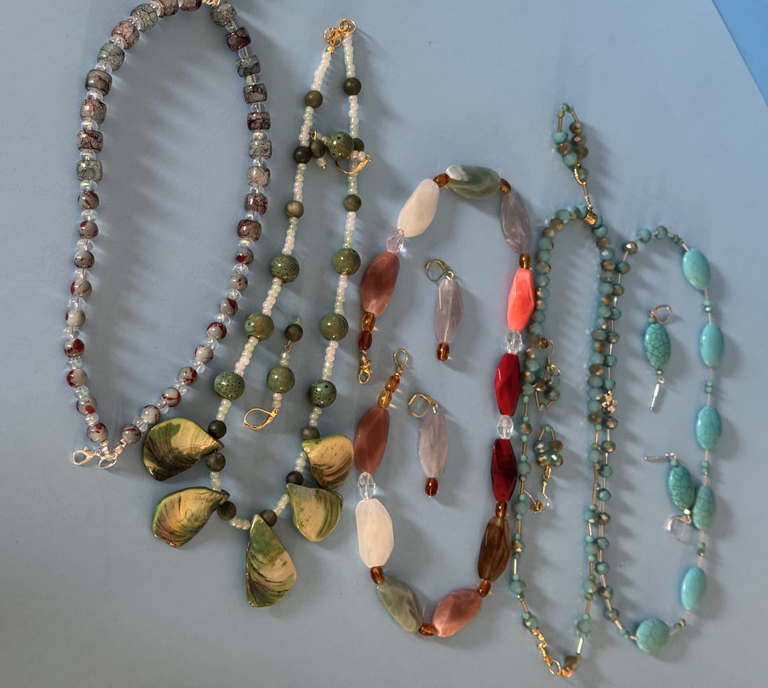Homemade Beaded Jewelry Sets