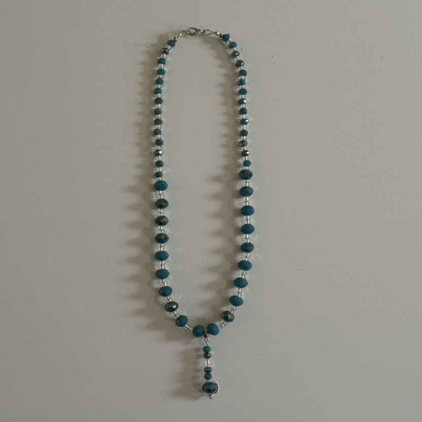 Teal Radiance Necklace Set