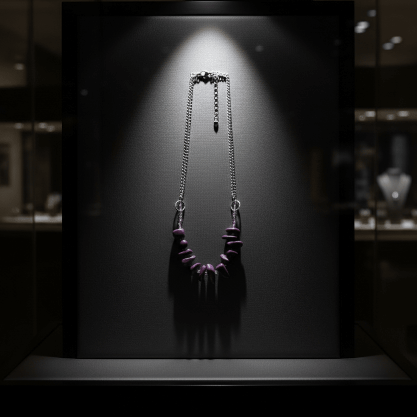 Amethyst Drift Necklace & Earring Set