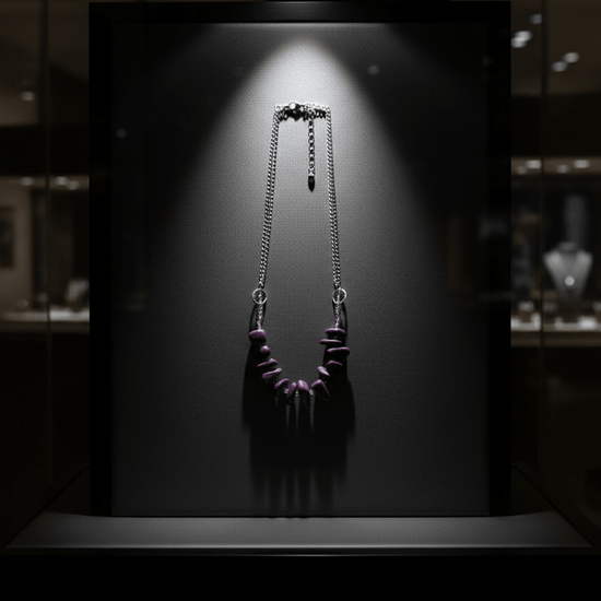 Amethyst Drift Necklace & Earring Set